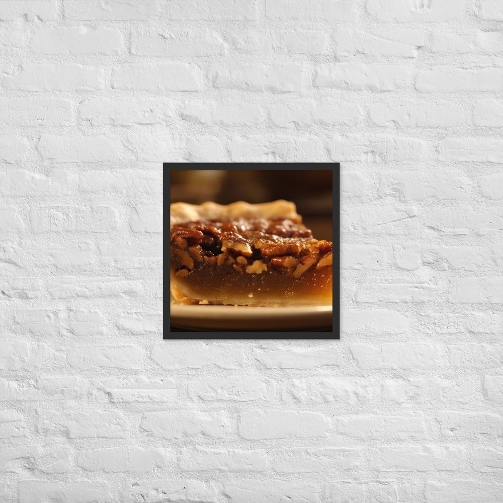 Butter Tart Framed poster 🤤 from Yumify.AI