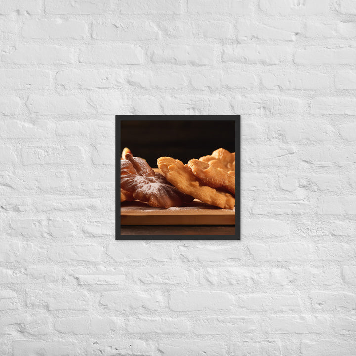 Beaver Tails Framed poster 🤤 from Yumify.AI