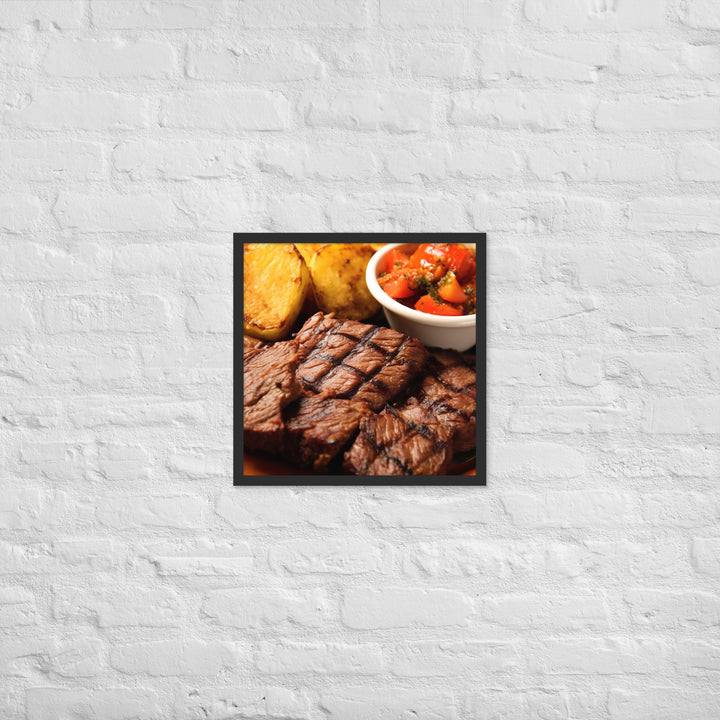 Nyama Choma Framed poster 🤤 from Yumify.AI