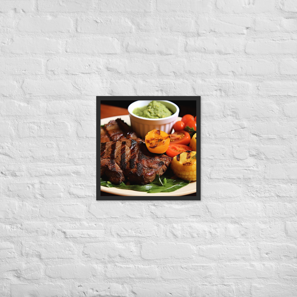 Nyama Choma Framed poster 🤤 from Yumify.AI