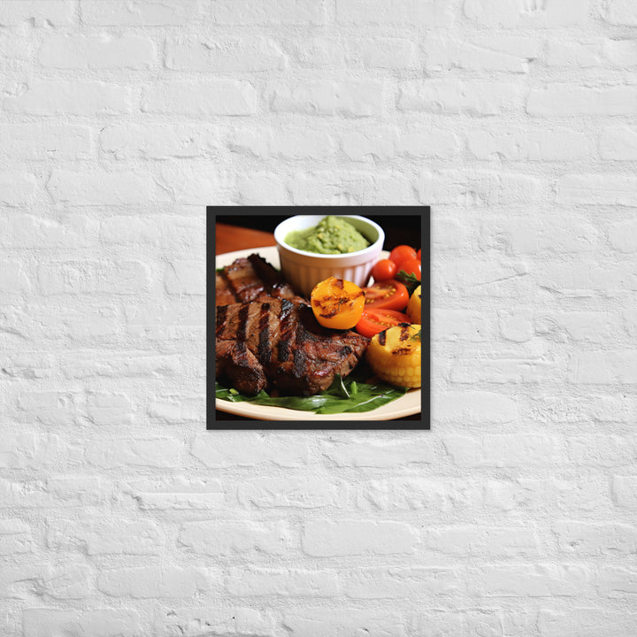 Nyama Choma Framed poster 🤤 from Yumify.AI