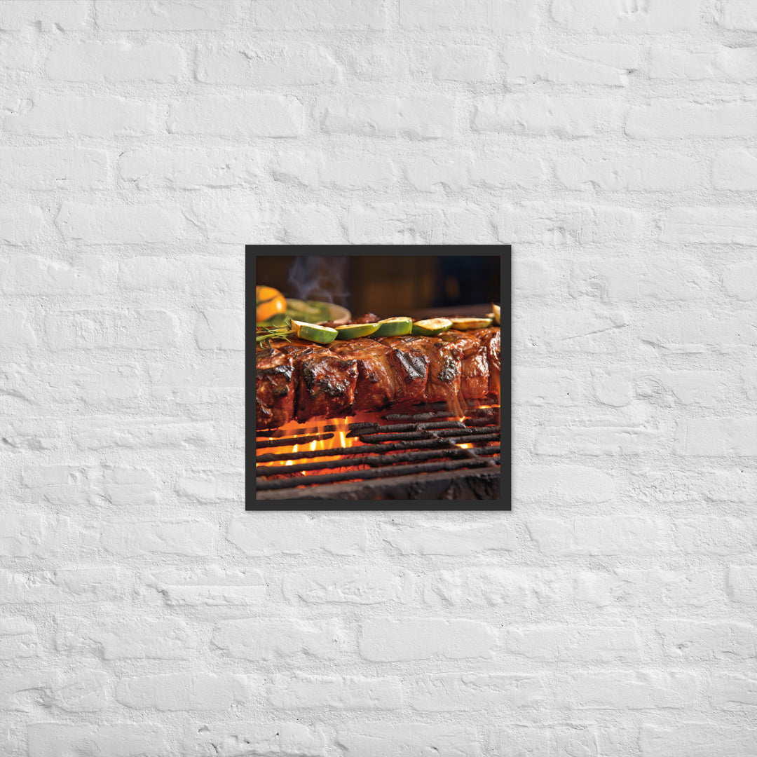 Nyama Choma Framed poster 🤤 from Yumify.AI