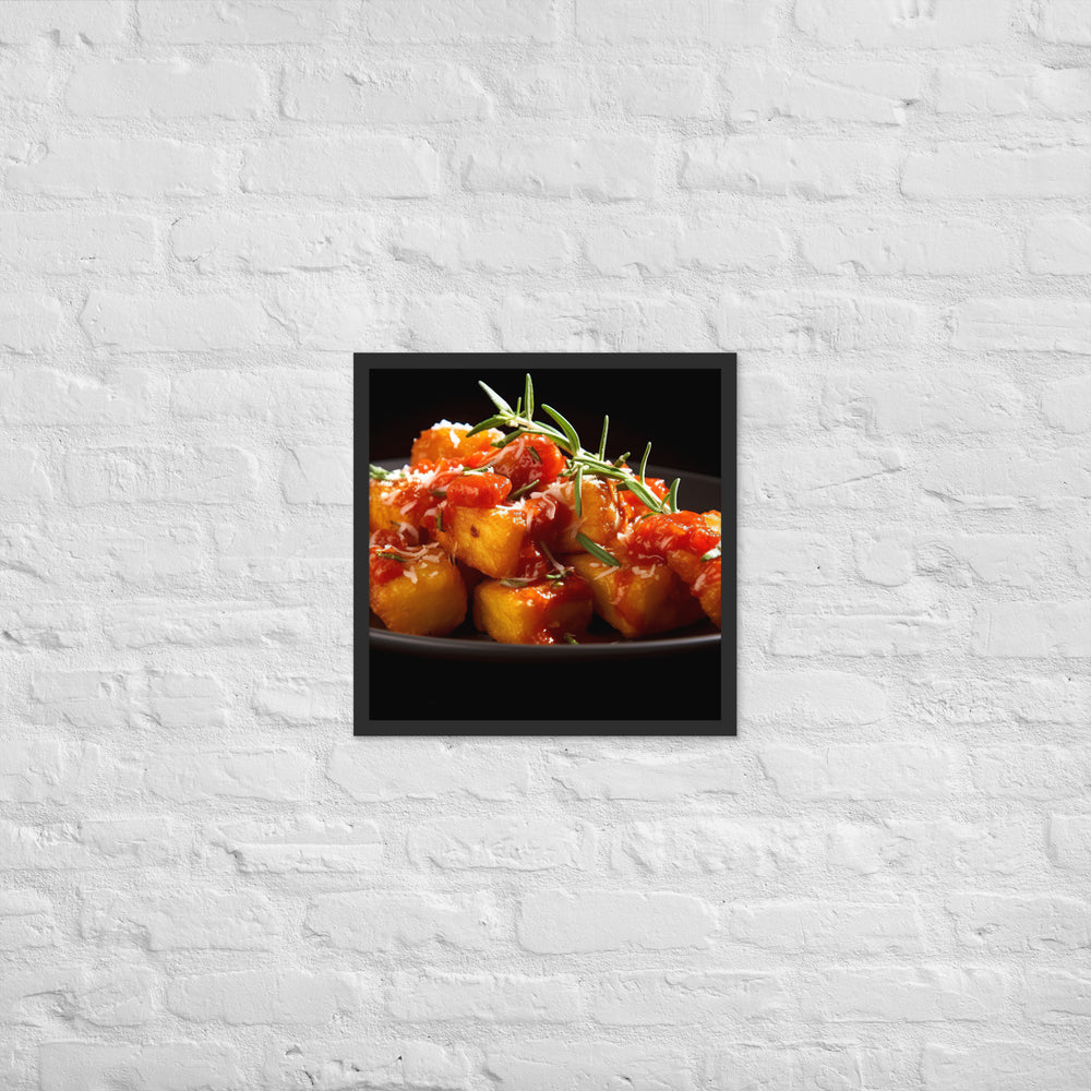 Patatas Bravas Framed poster 🤤 from Yumify.AI