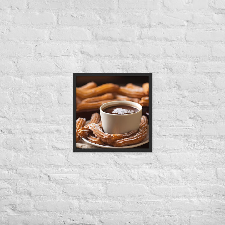 Churros Framed poster 🤤 from Yumify.AI