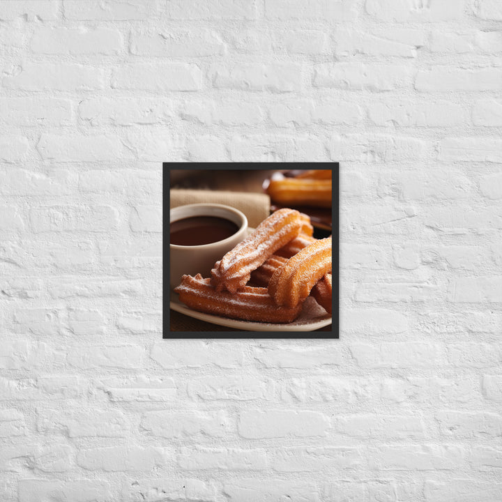 Churros Framed poster 🤤 from Yumify.AI