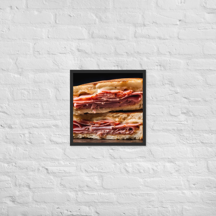 Bocadillo de Jamn Framed poster 🤤 from Yumify.AI