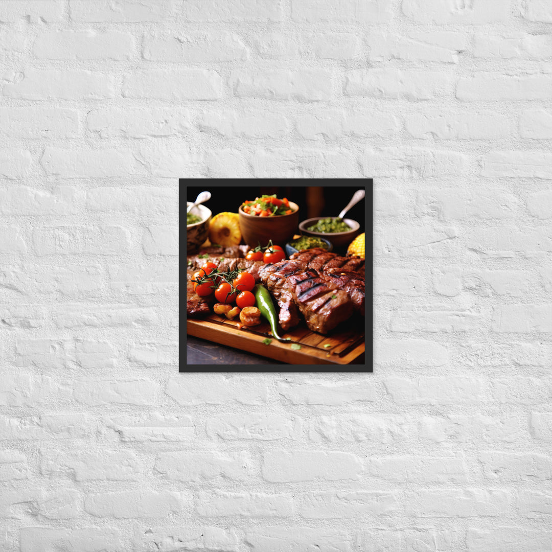 Braai Framed poster 🤤 from Yumify.AI