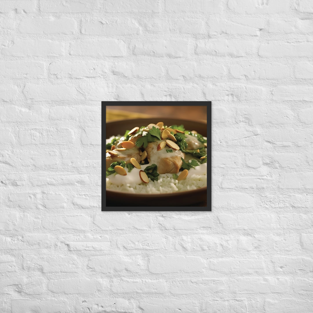 Mansaf Framed poster 🤤 from Yumify.AI