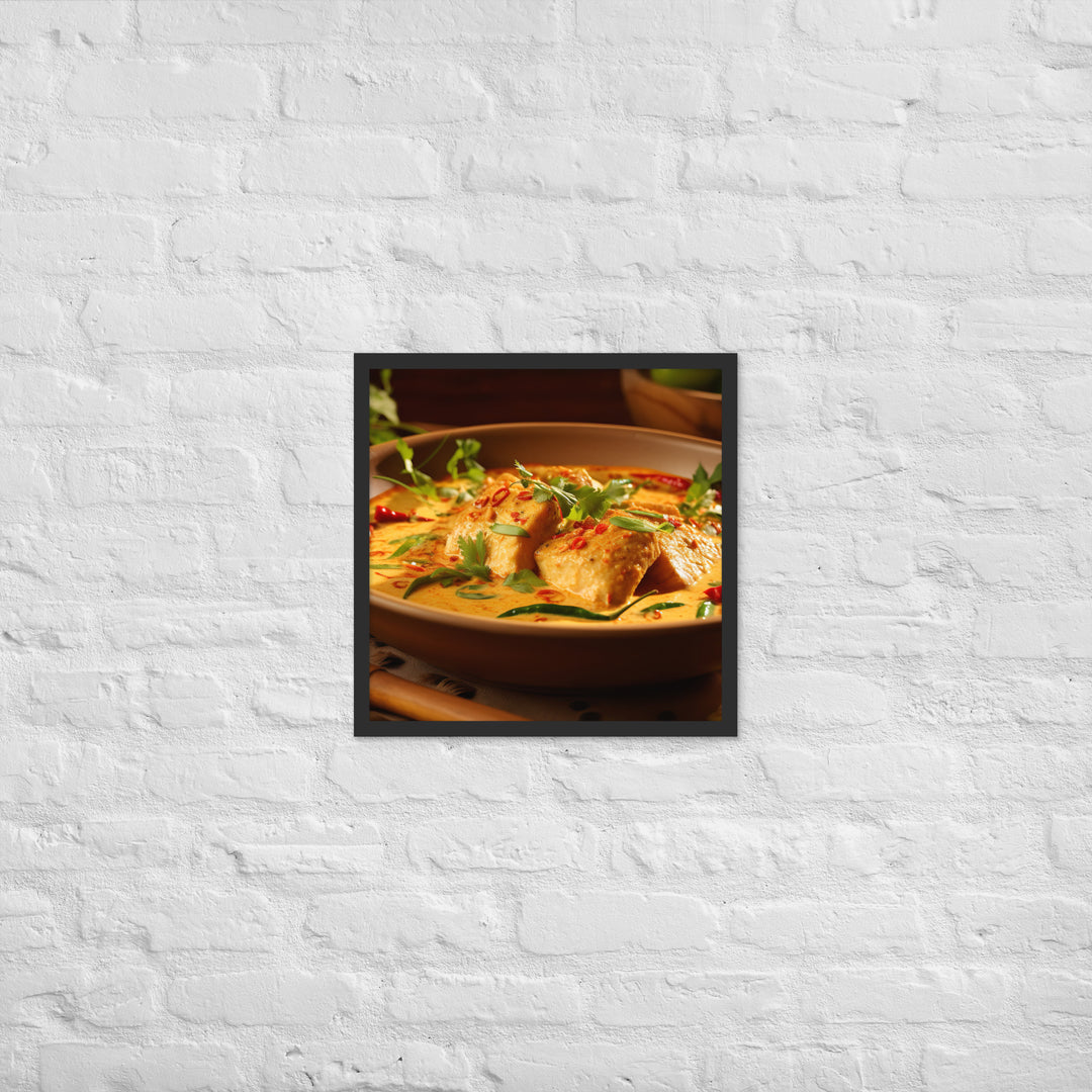 Fijian Fish Curry Framed poster 🤤 from Yumify.AI