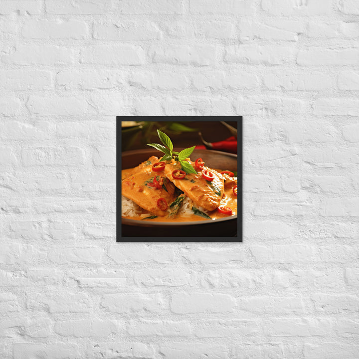 Fijian Fish Curry Framed poster 🤤 from Yumify.AI