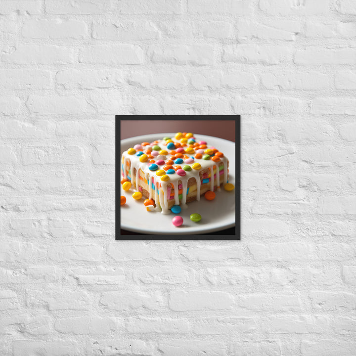 Lolly Cake Framed poster 🤤 from Yumify.AI