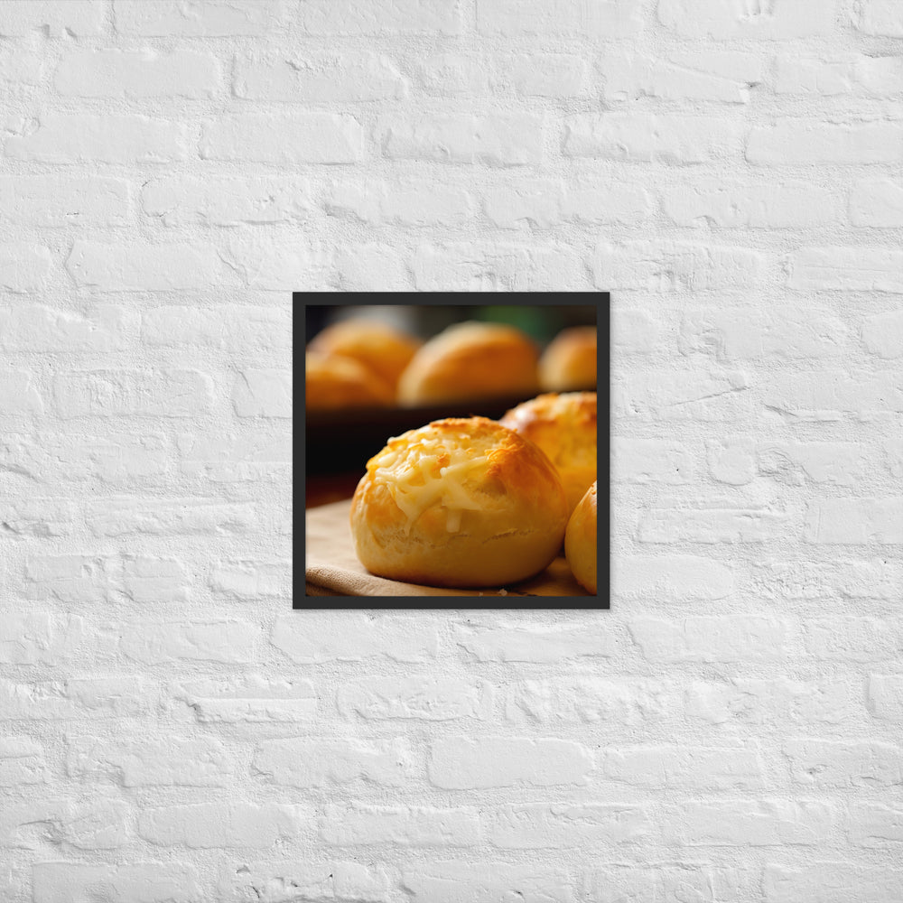 Po de Queijo Framed poster 🤤 from Yumify.AI