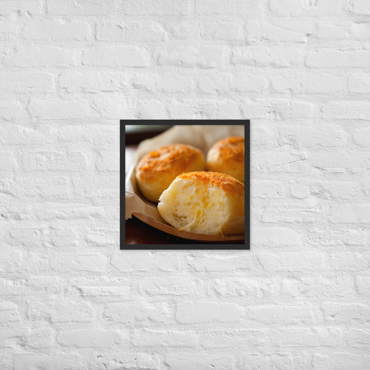 Po de Queijo Framed poster 🤤 from Yumify.AI