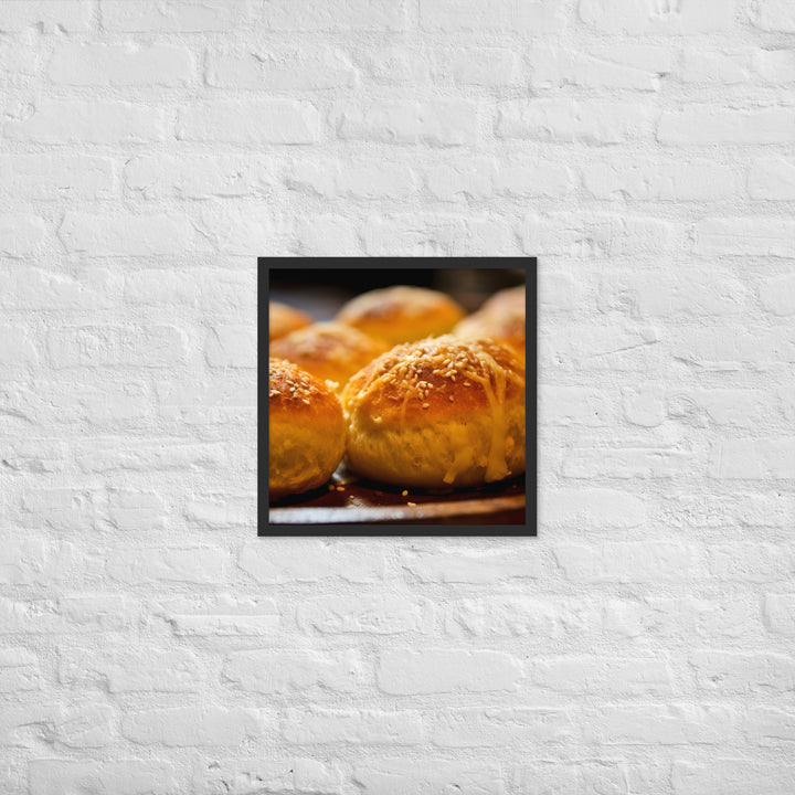 Po de Queijo Framed poster 🤤 from Yumify.AI