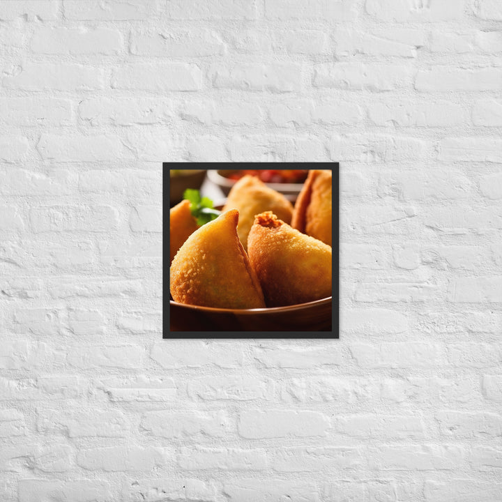 Coxinha Framed poster 🤤 from Yumify.AI