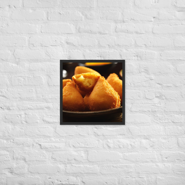 Coxinha Framed poster 🤤 from Yumify.AI