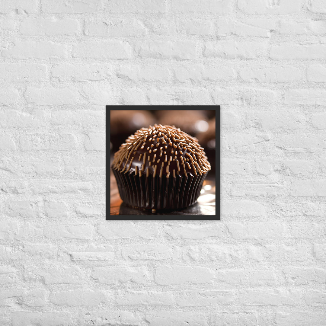 Brigadeiro Framed poster 🤤 from Yumify.AI