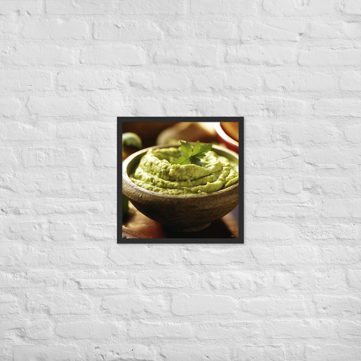 Guacamole Framed poster 🤤 from Yumify.AI