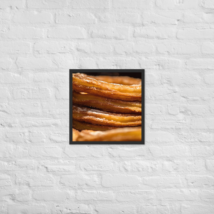 Churros Framed poster 🤤 from Yumify.AI