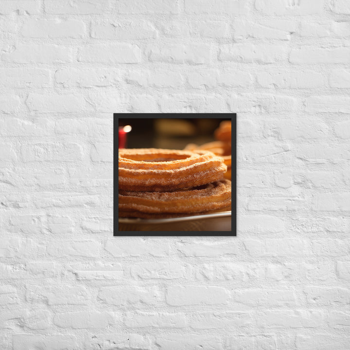 Churros Framed poster 🤤 from Yumify.AI