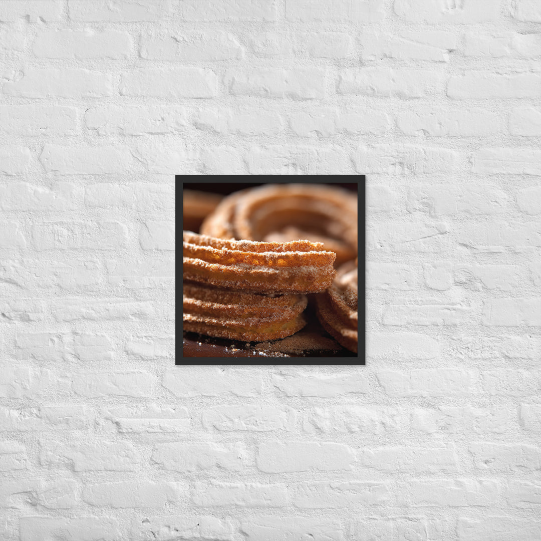 Churros Framed poster 🤤 from Yumify.AI