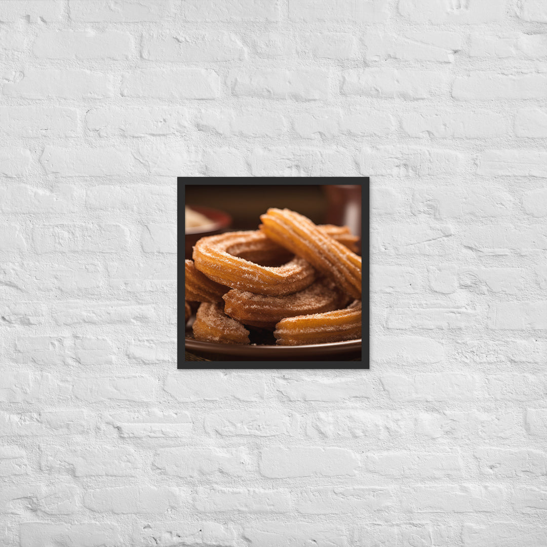 Churros Framed poster 🤤 from Yumify.AI