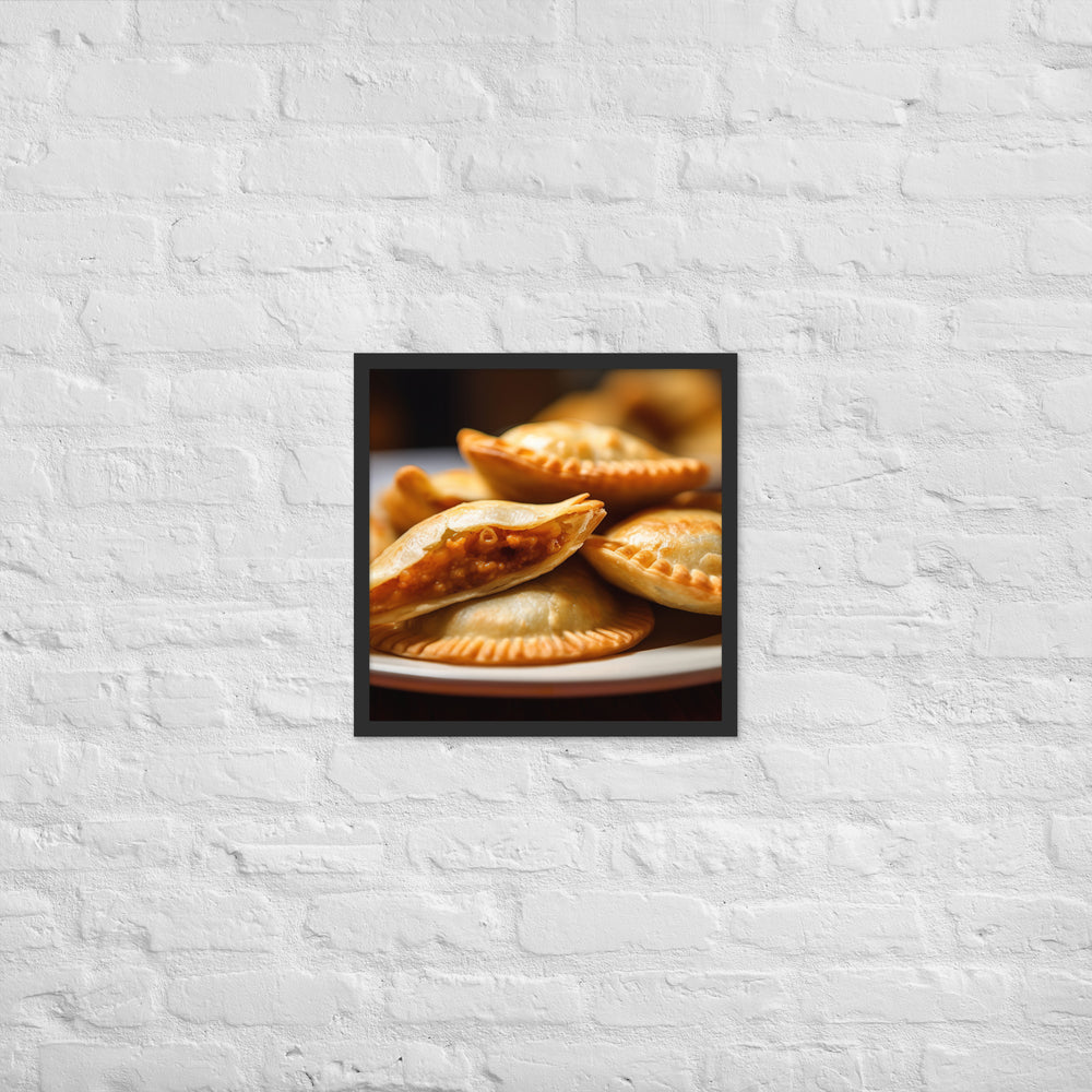 Empanadas Framed poster 🤤 from Yumify.AI