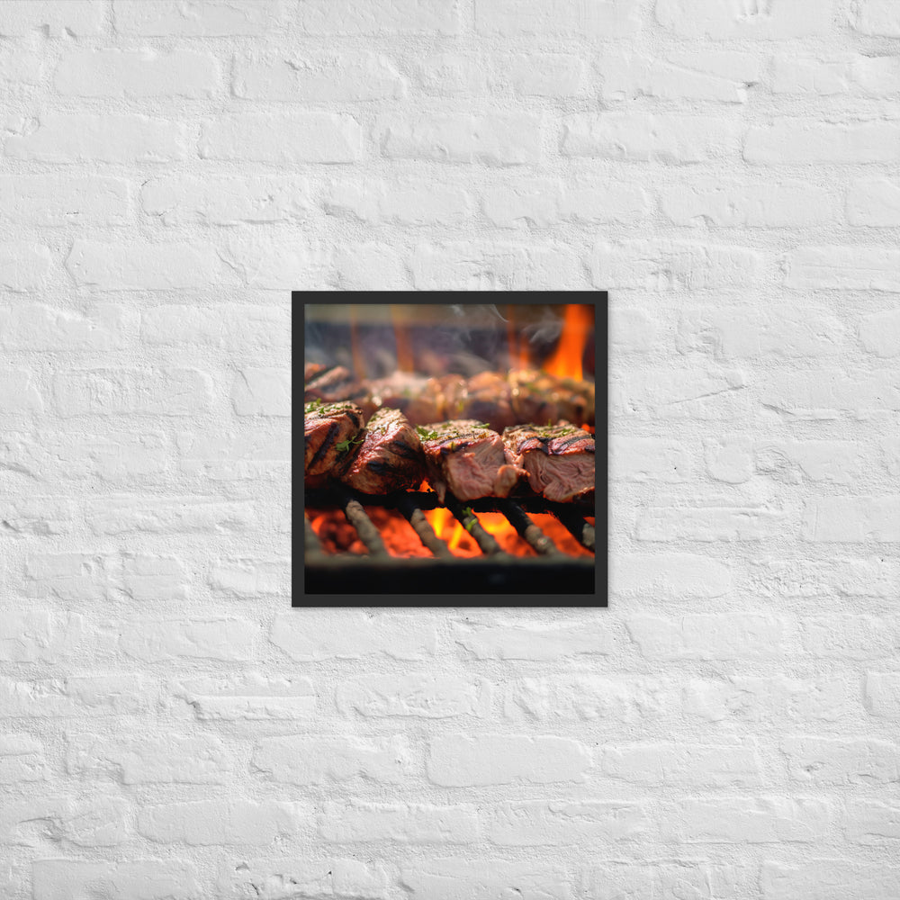 Asado Framed poster 🤤 from Yumify.AI