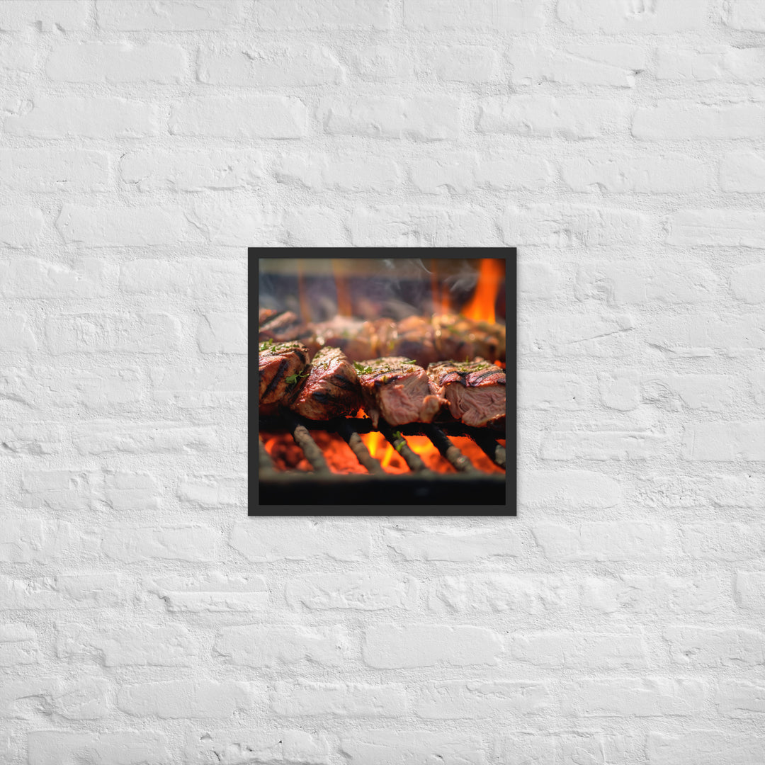 Asado Framed poster 🤤 from Yumify.AI