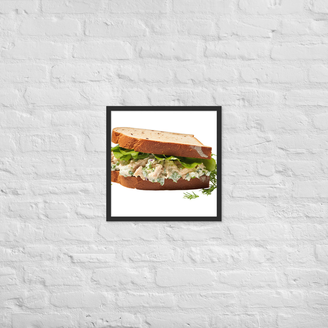 Tuna Salad Sandwich Framed poster 🤤 from Yumify.AI