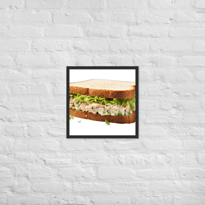 Tuna Salad Sandwich Framed poster 🤤 from Yumify.AI