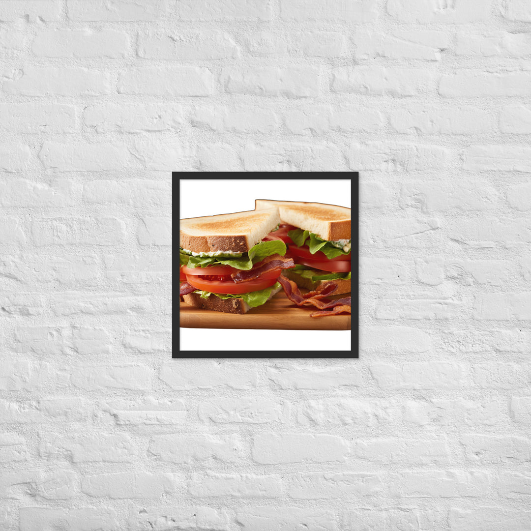 Classic BLT Sandwich Framed poster 🤤 from Yumify.AI