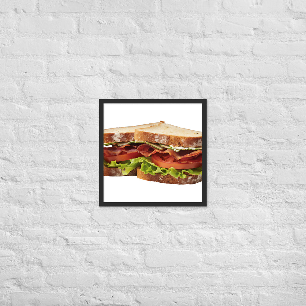 Classic BLT Sandwich Framed poster 🤤 from Yumify.AI