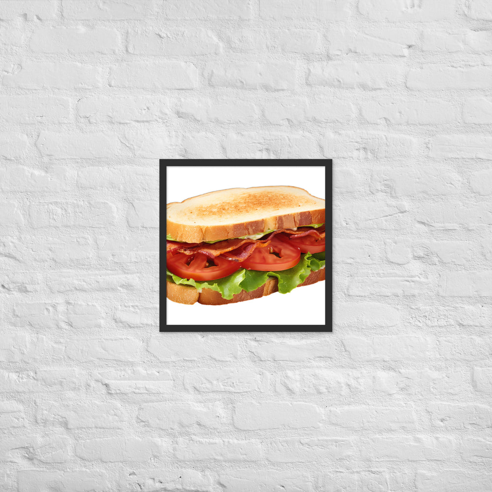 Classic BLT Sandwich Framed poster 🤤 from Yumify.AI