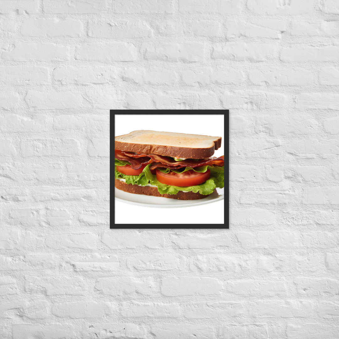 Classic BLT Sandwich Framed poster 🤤 from Yumify.AI