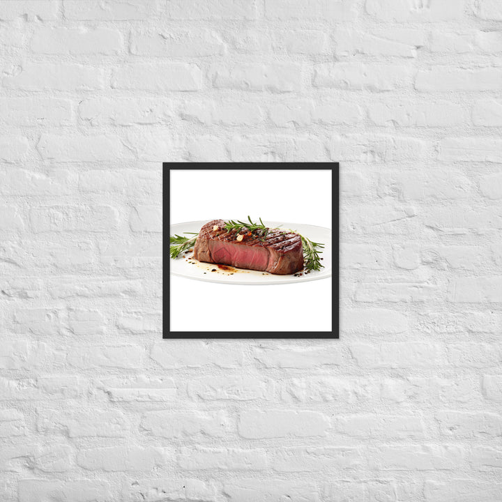 Fillet Mignon Elegance Framed poster 🤤 from Yumify.AI