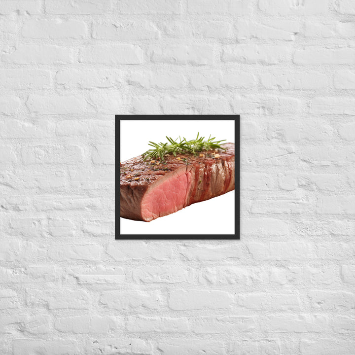 Fillet Mignon Elegance Framed poster 🤤 from Yumify.AI