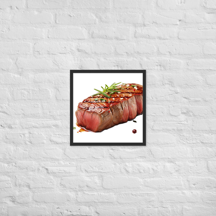 Fillet Mignon Elegance Framed poster 🤤 from Yumify.AI