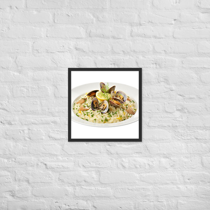 Seafood Risotto Framed poster 🤤 from Yumify.AI