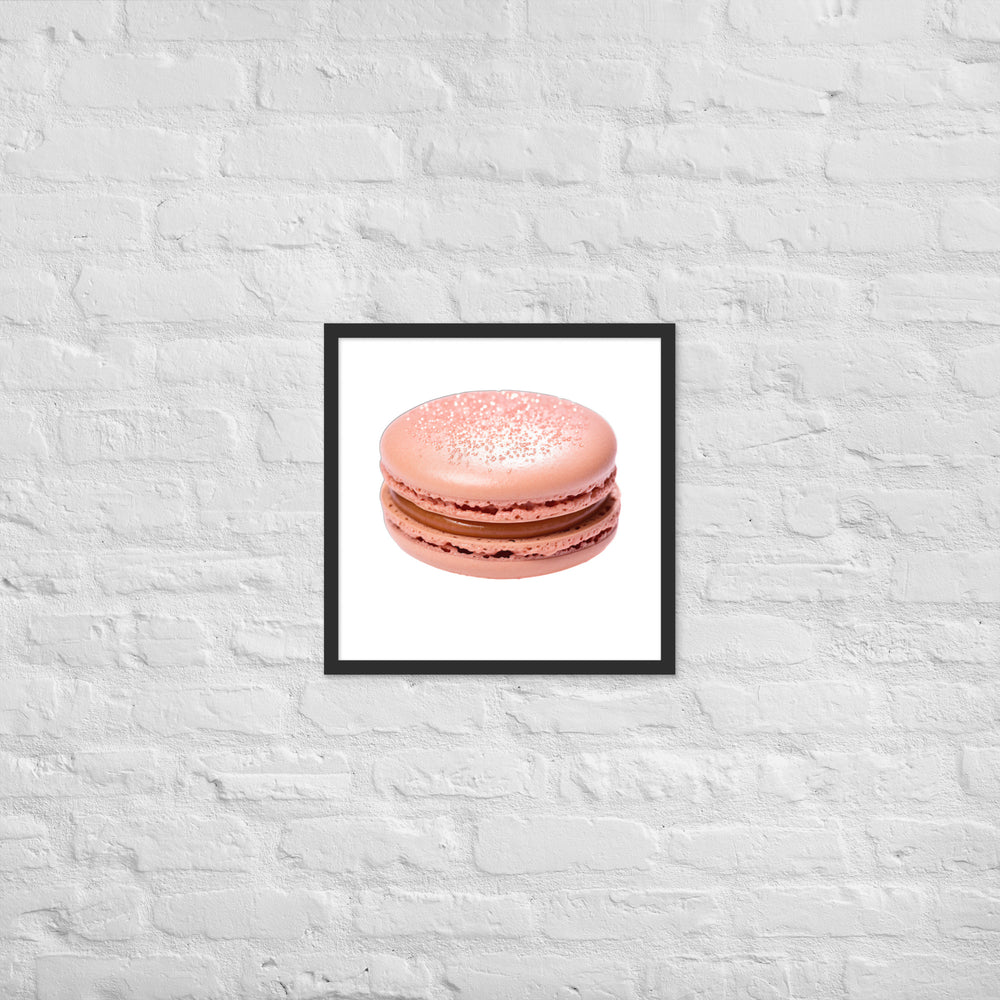 Rose Gold Macaron Framed poster 🤤 from Yumify.AI