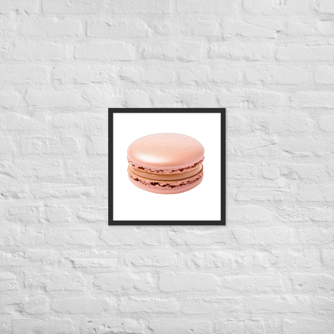 Rose Gold Macaron Framed poster 🤤 from Yumify.AI