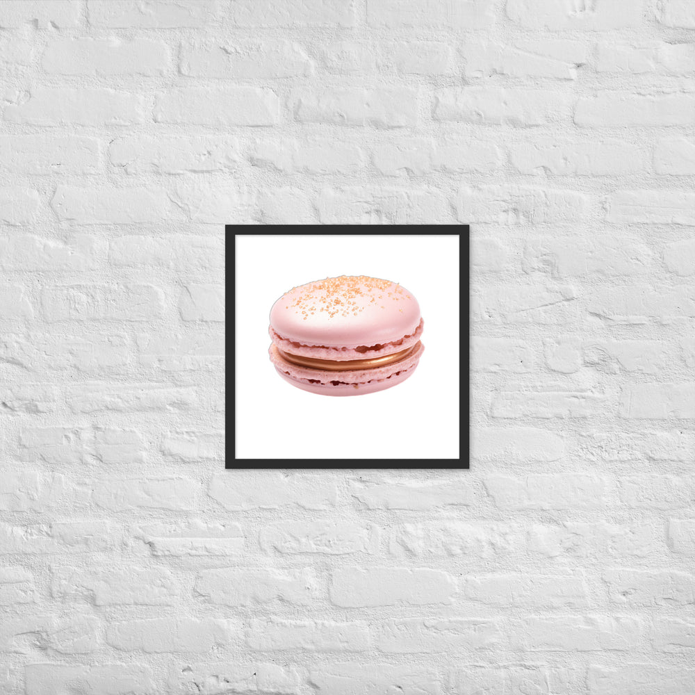 Rose Gold Macaron Framed poster 🤤 from Yumify.AI