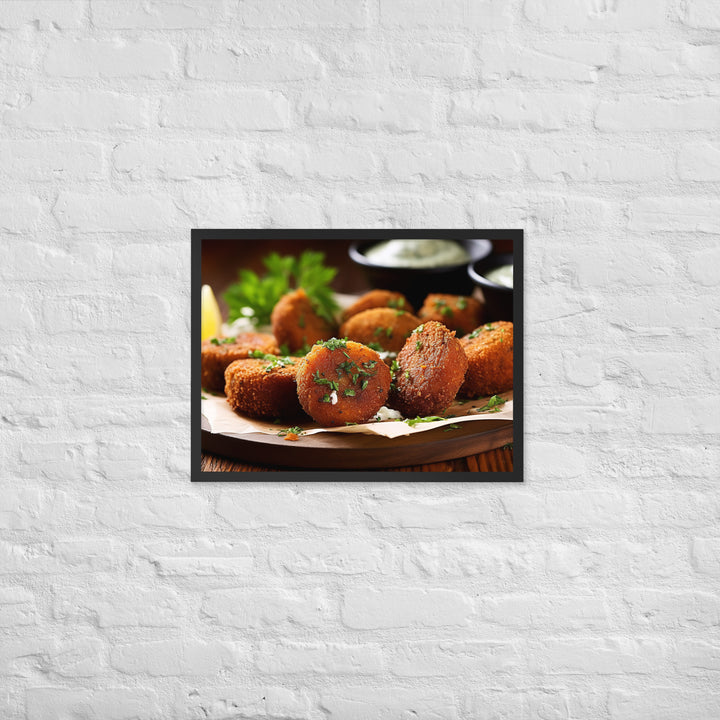 Falafel Framed poster 🤤 from Yumify.AI