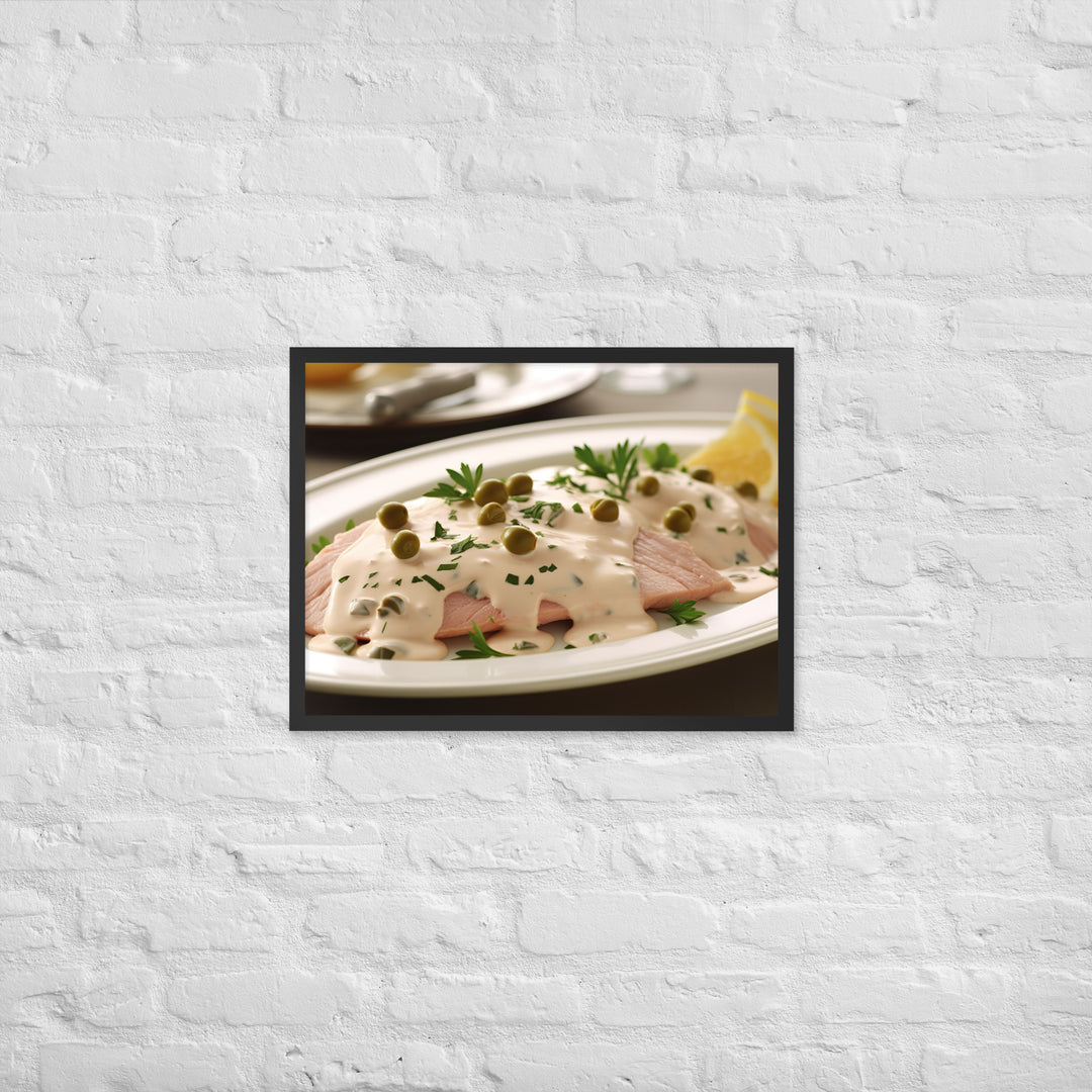 Vitello Tonnato Framed poster 🤤 from Yumify.AI