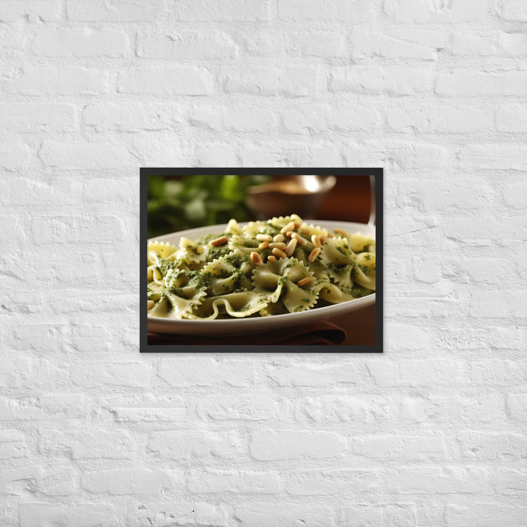 Pesto Genovese Framed poster 🤤 from Yumify.AI