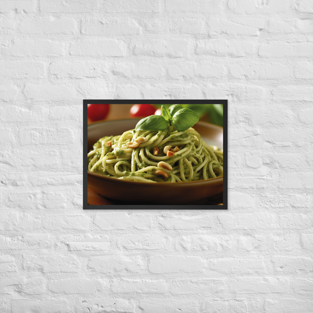 Pesto Genovese Framed poster 🤤 from Yumify.AI