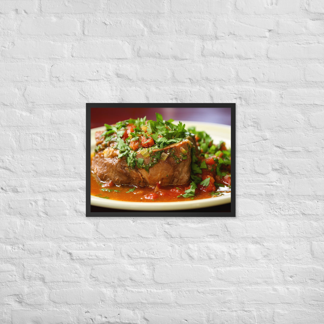 Osso Buco Framed poster 🤤 from Yumify.AI