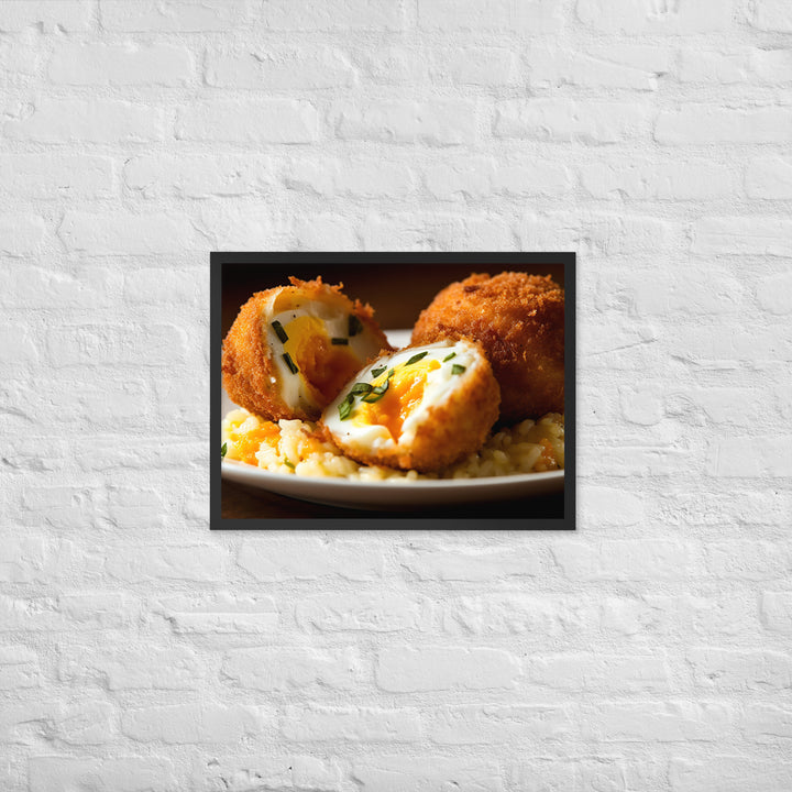 Arancini Framed poster 🤤 from Yumify.AI