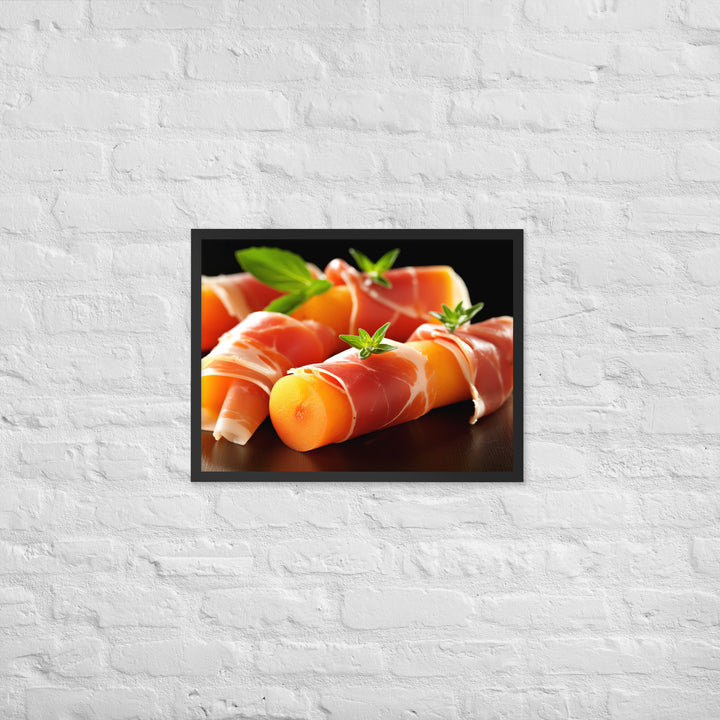 Prosciutto e Melone Framed poster 🤤 from Yumify.AI