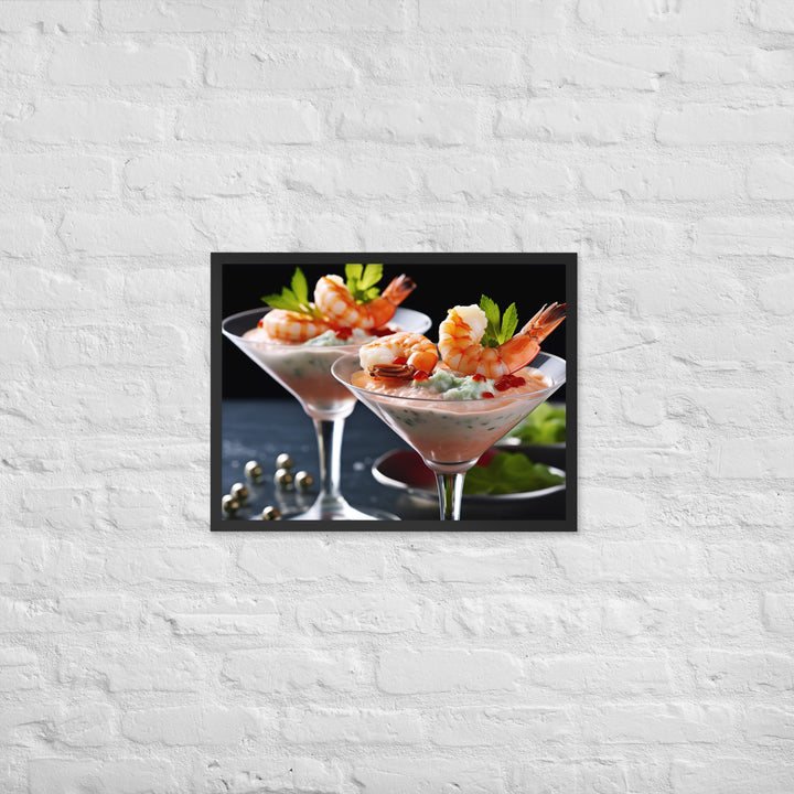 Prawn Cocktail Framed poster 🤤 from Yumify.AI